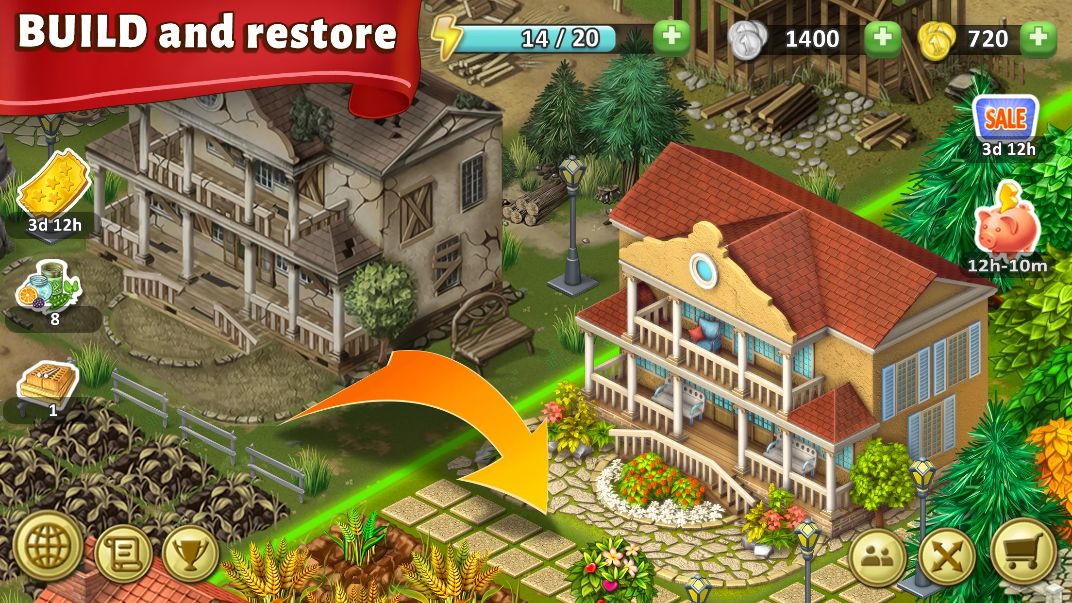 Janes Farm: Family farm game screenshot